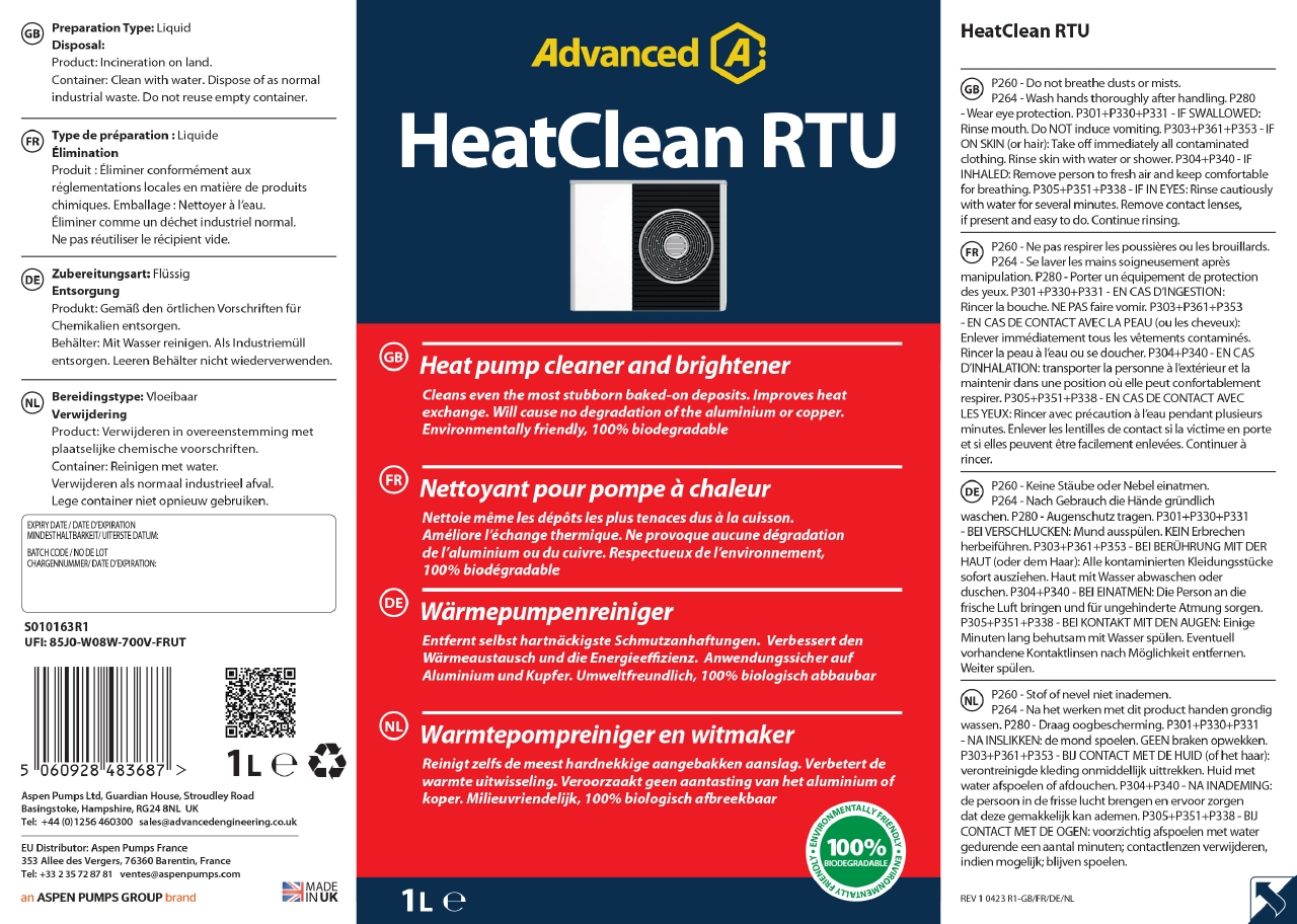  RTU Heat Clean 1L - 400x400px